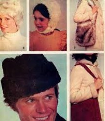 2966 1971 MR  MS, KIDS FUR HATS, BAGS PATTERN SM-LG